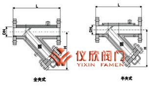 夾套Y型過(guò)濾器